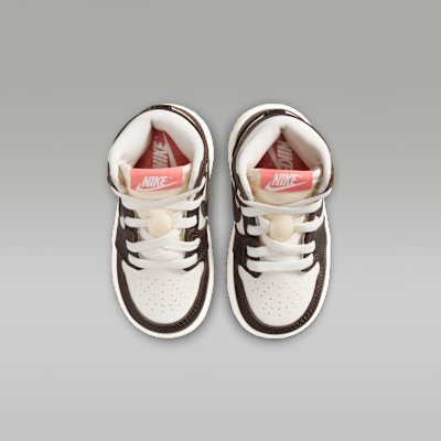 NIKE ジョーダン 1 レトロ HIGH OG TD ベビーシューズ 即発◇NIKE JORDAN 1 RETRO HIGH OG (TD) 黒/白 キッズ☆ベビー